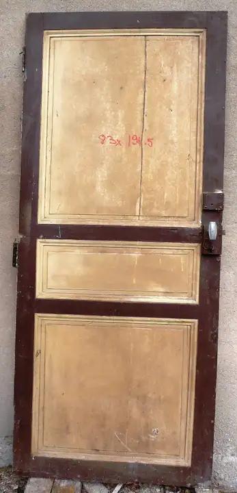 Porte de communication en bois