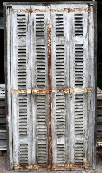 Volet en bois