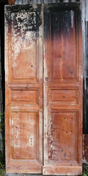 Porte en bois 19ème