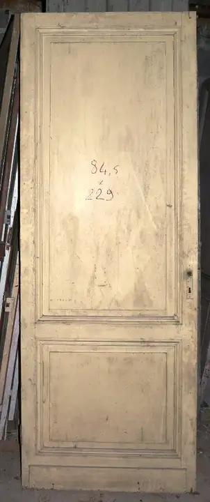 Porte pleine en bois