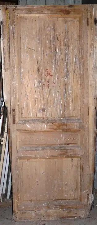 Porte de communication en bois