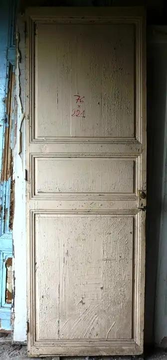 Porte de communication en bois