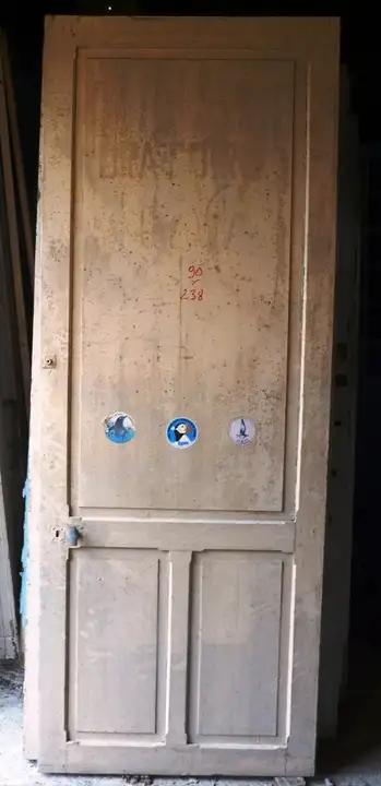 Porte de communication en bois