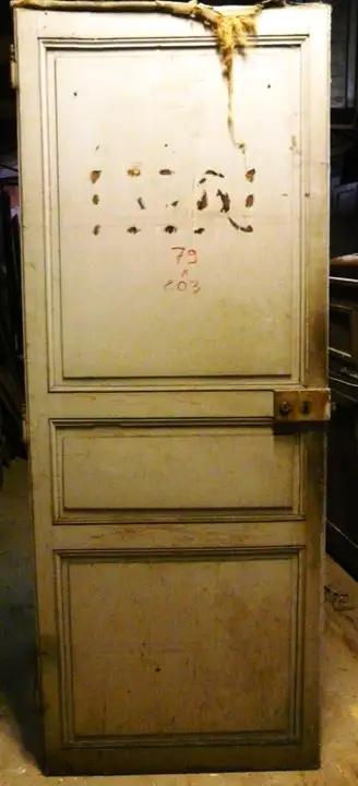 Porte de communication en bois