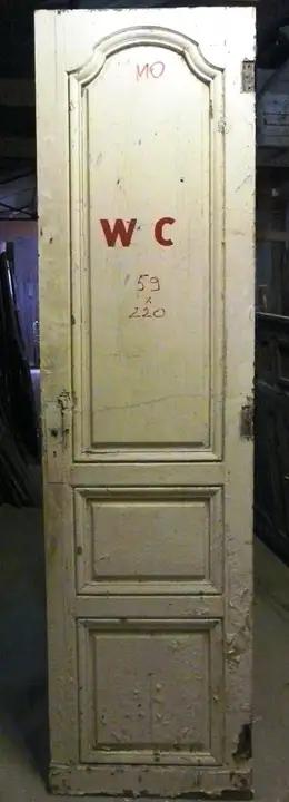 Porte de communication en bois à mouvement