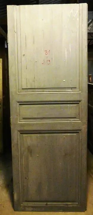 Porte de communication en bois