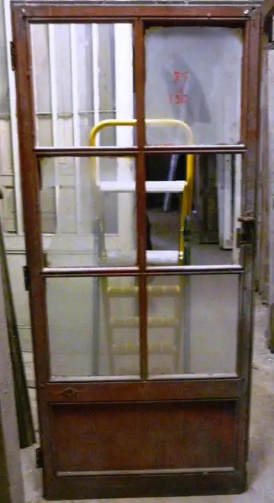 Porte de communication en bois