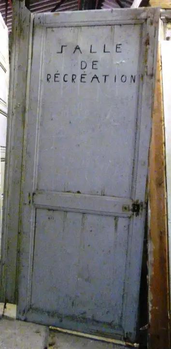 Porte de communication en bois