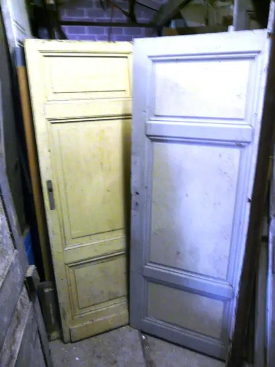 Porte de communication en bois