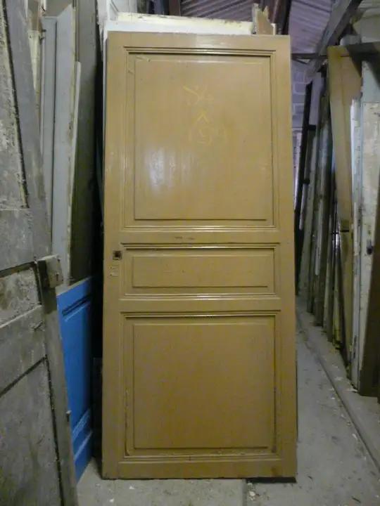 Porte de communication en bois
