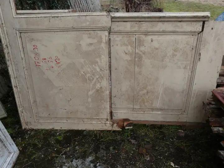 Lot de cimaises en bois