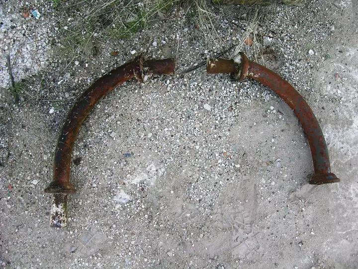 Chasse-roues en fonte