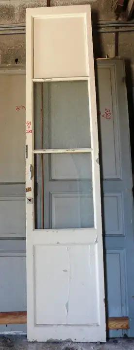 porte simple vitrée
