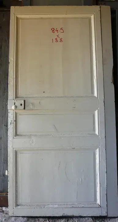 Porte de communication en bois