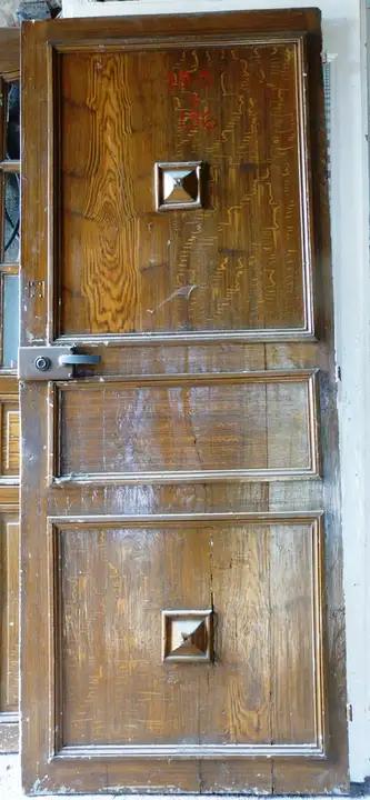 Porte rustique en bois