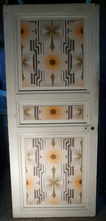 Porte de communication en bois