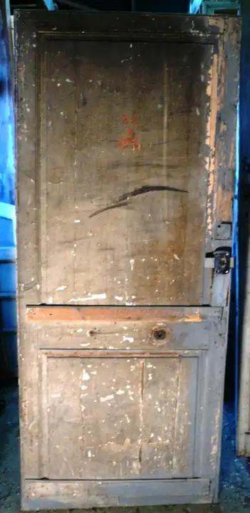 Porte de communication en bois