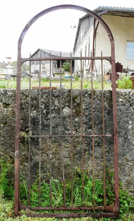Portillon de jardin en fer