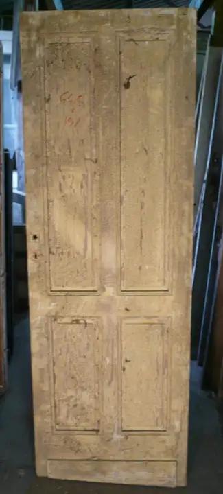 Porte d'intérieur en bois