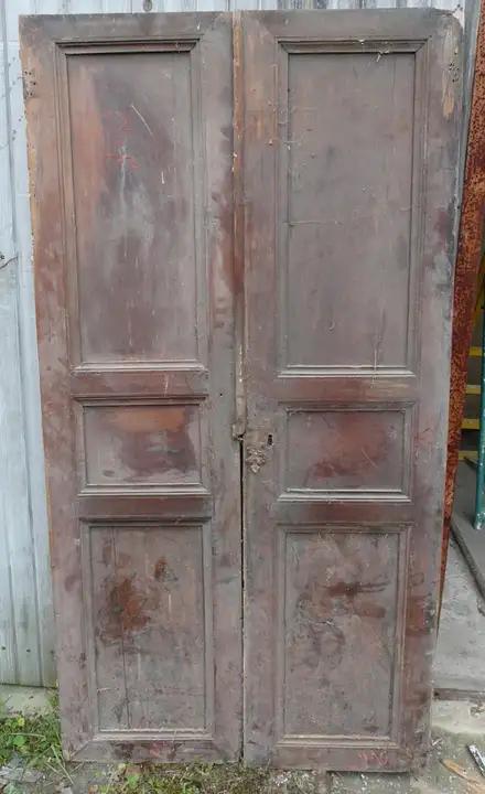 Paire de porte de placard mural en cerisier