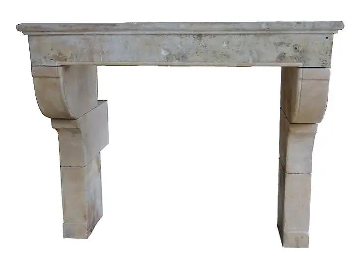 Cheminée ancienne basse
