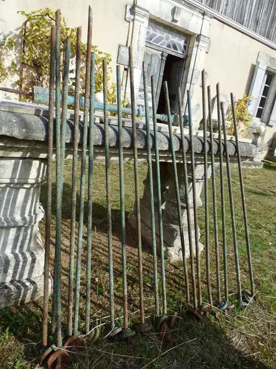 19 barreaux d'escalier à visser