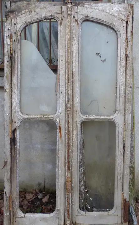 4 paires de fenêtres en chêne à 2 carreaux
