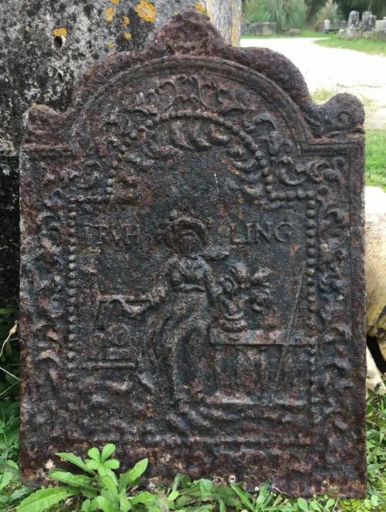 Plaque ancienne décorée Hollandaise