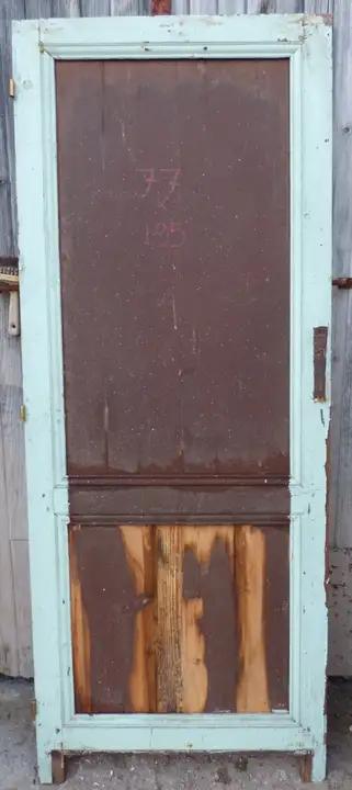6 portes d'intérieur anciennes en bois