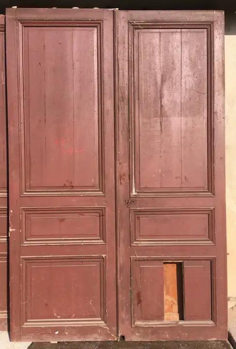 Double porte ancienne  en bois