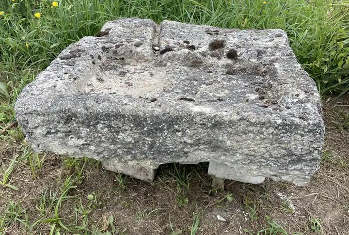 Evier plat ancien