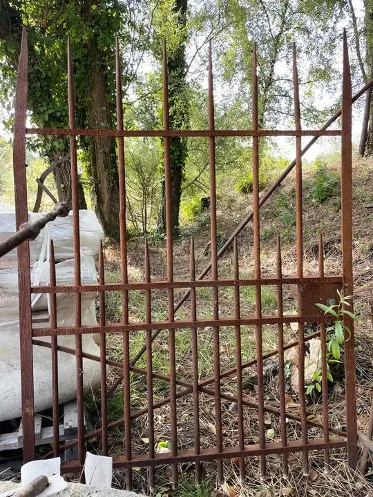 Portillon de jardin en fer