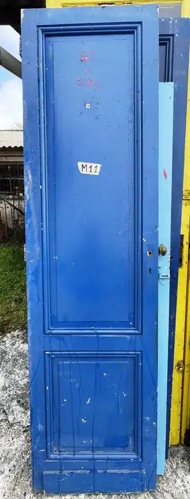 Porte simple pleine à deux panneaux double face