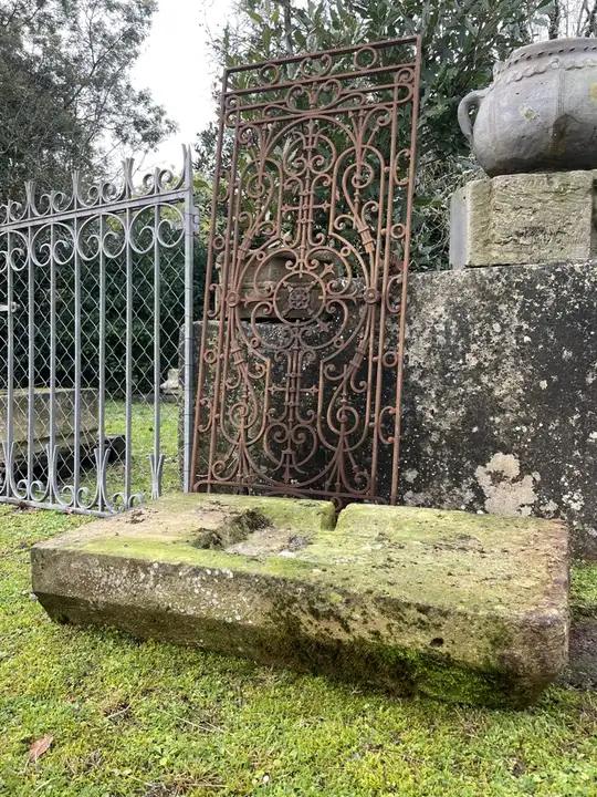 Evier plat ancien à deux égouttoirs et réceptacle profond de 5 cm avec possibilité d'etre modifiée (+5cm)
