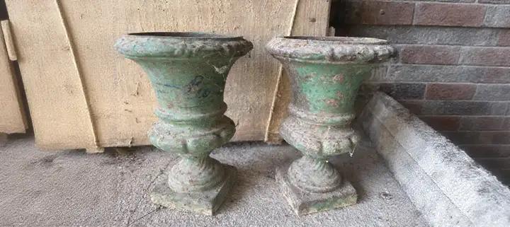 PAIRE  VASES MEDICIS