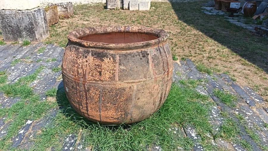 Jarre ancienne terre cuite