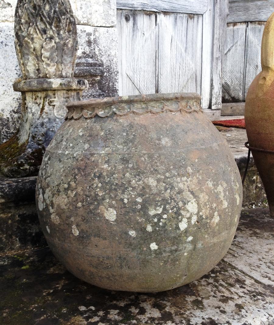 Poterie populaire Charentaise en terre cuite