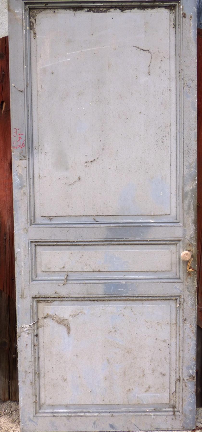 Porte d'interieur en bois