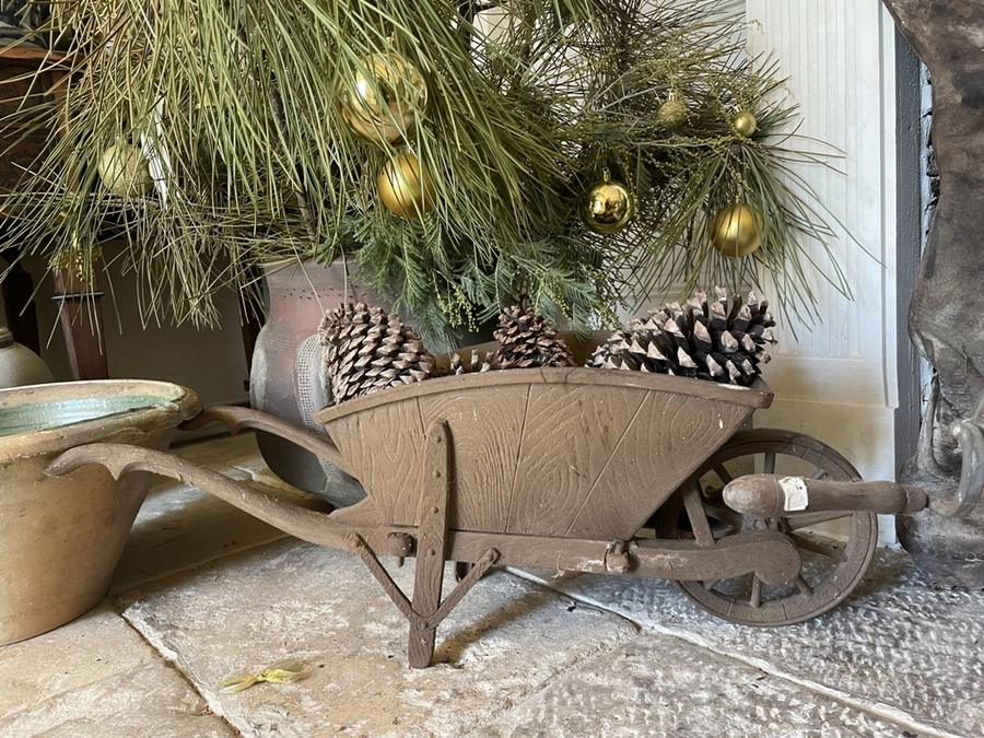 Petite brouette de jardin en tole pour enfant