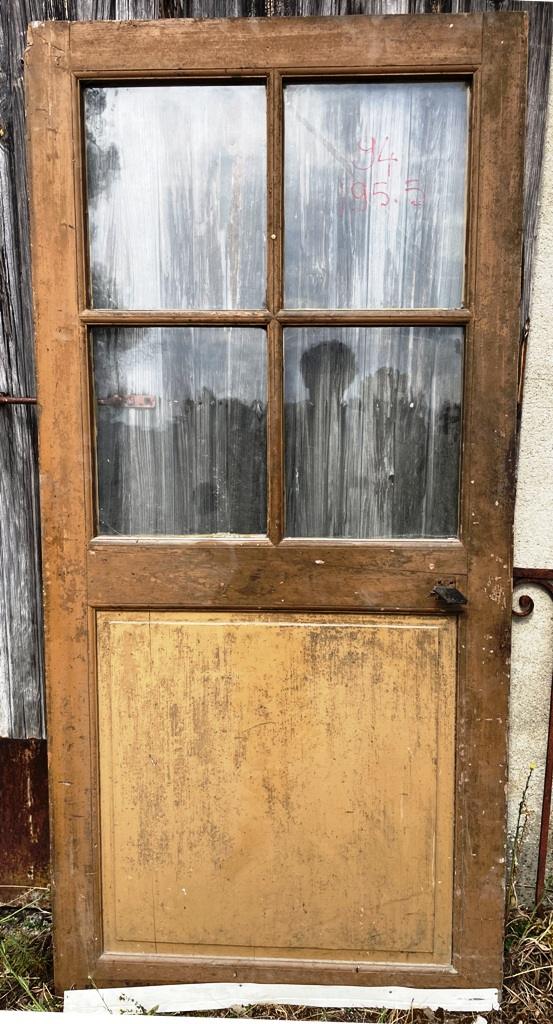 Porte vitrée ancienne