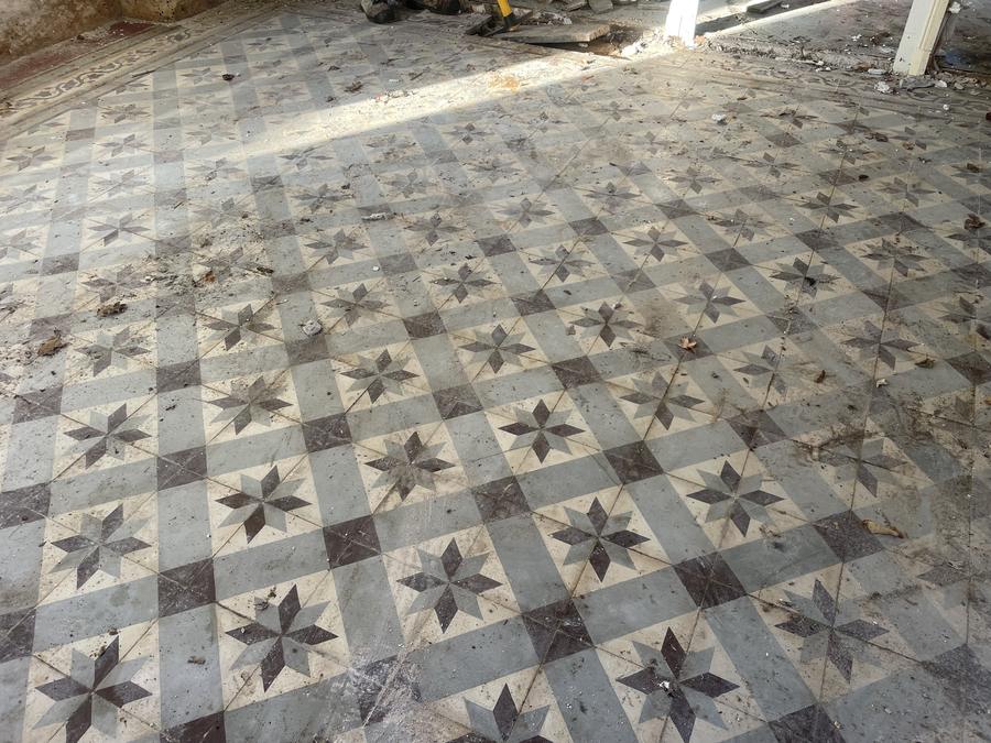carrelage en ciment